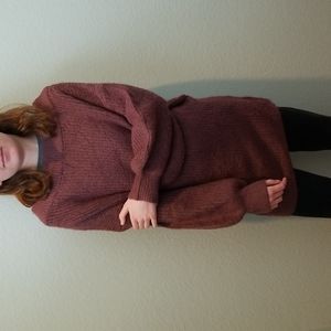 Express Oversized Warm and Cozy Sweater Dress/Tunic